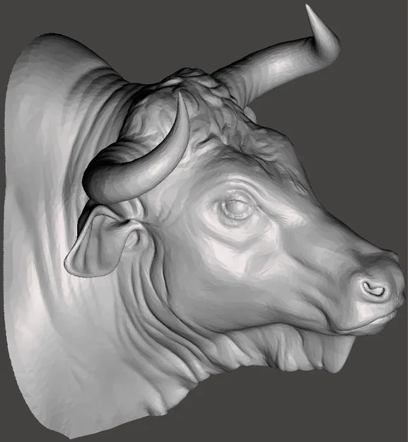 Đầu Bò (Bull) treo tường - Image 6