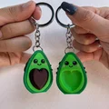 Móc khóa bơ đôi Avocado Couple - Món quà dễ thương cho cặp đôi - Thumbnail 1