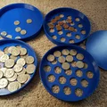 Bộ khay phân loại tiền xu 3D (Coin Sorter) tiện lợi, dễ dàng sử dụng - Thumbnail 1