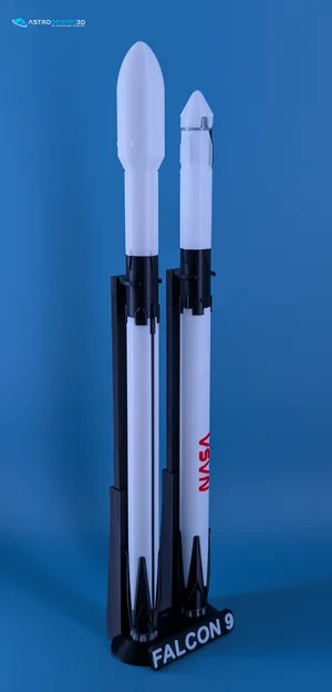 Falcon 9 Dual Stand – Đế đôi cho Falcon 9 & Crew Dragon - Image 3