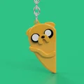 Móc khóa đôi Finn and Jake - Quà tặng 3D độc đáo cho bạn thân - Thumbnail 4