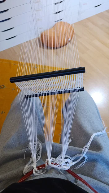 Khung dệt Heddle / Backstrap (25cm x 12cm) - Image 7