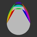 Bộ sưu tập mô hình trứng Phục sinh (Easter Eggs) trang trí 3D - Thumbnail 4