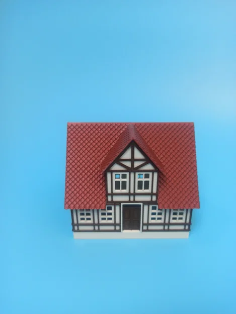 Nhà Half-Timbered / Nhà kiểu Bavarian (H0/HO 1:87) - Image 4