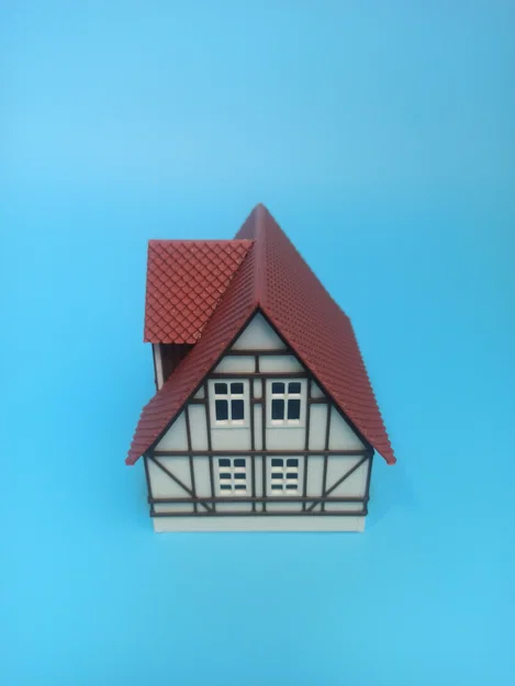 Nhà Half-Timbered / Nhà kiểu Bavarian (H0/HO 1:87) - Image 5
