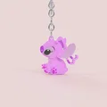 Móc khóa đôi Stitch và Angel in 3D siêu dễ thương cho cặp đôi - Thumbnail 3