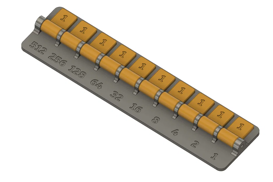 Bộ chuyển đổi Binary–Decimal (10-bit) – Binary-Decimal Converter - Image 1