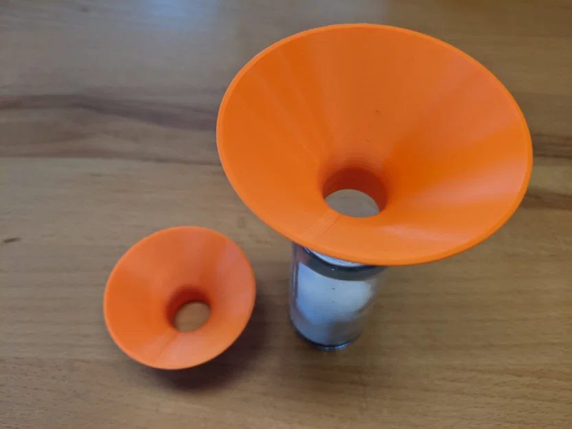 Bộ phễu nhựa in 3D tiện lợi cho hũ gia vị nhà bếp - Image 1