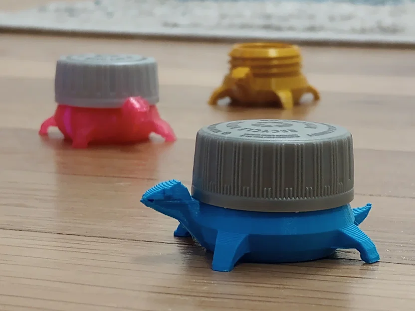 Sinh vật nắp chai low-poly (US 2 Liter/PCO-1810) - Image 1