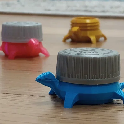 Sinh vật nắp chai low-poly (US 2 Liter/PCO-1810)