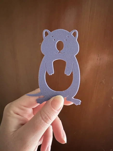 Kẹp sách Quokka in 3D dễ thương - Phụ kiện đánh dấu trang cho mọt sách - Image 2