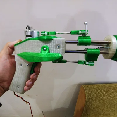 Súng bắn thảm (Tufting Gun) in 3D tự chế tại nhà