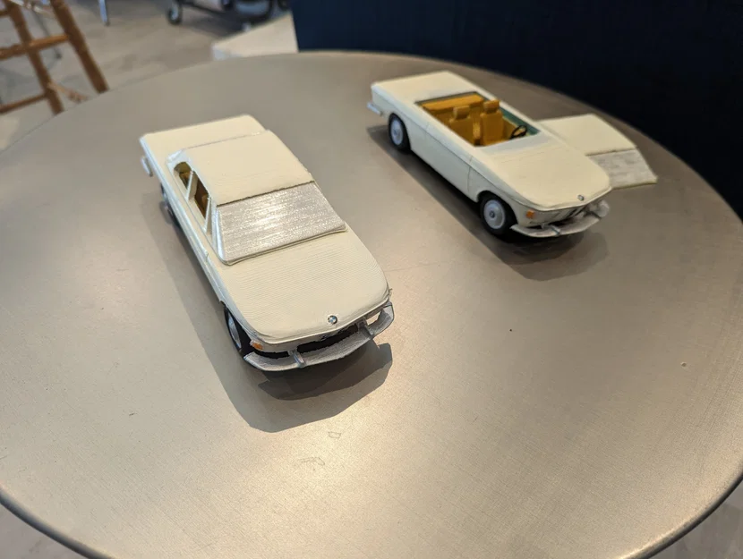 BMW 1967 2000cs – Mô hình xe 3D để in và lắp ráp - Image 13