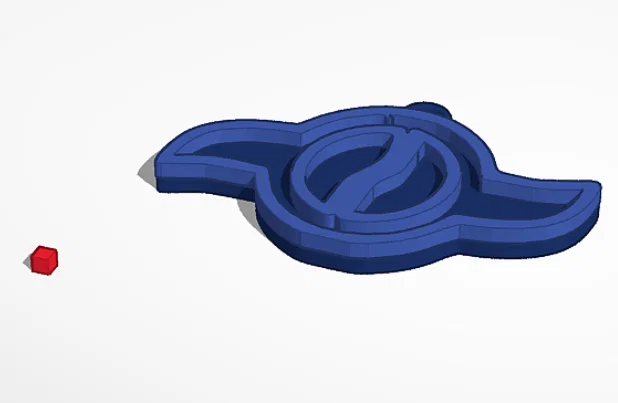 Móc khóa Digimon - Biểu tượng Tình bạn (Digimon's Friendship Emblem Keychain) - Image 1
