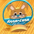 Thẻ quà Easter Bunny khắc tên theo yêu cầu - Thumbnail 2