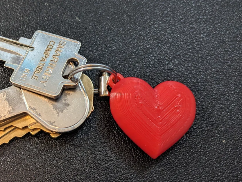 Móc Khóa Trái Tim (Heart Keyring) - Image 1