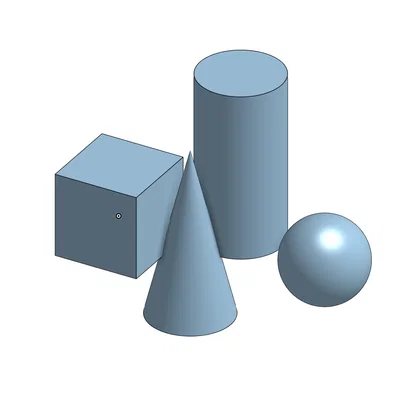 Các khối hình học cơ bản (Geometric Shapes) cho người mới in 3D