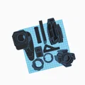 Bộ phụ kiện độ súng Nerf phong cách M4 thực tế cho máy in 3D - Thumbnail 5