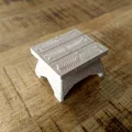Mô hình ghế đẩu mini (Stool Miniatures) - Thumbnail 2