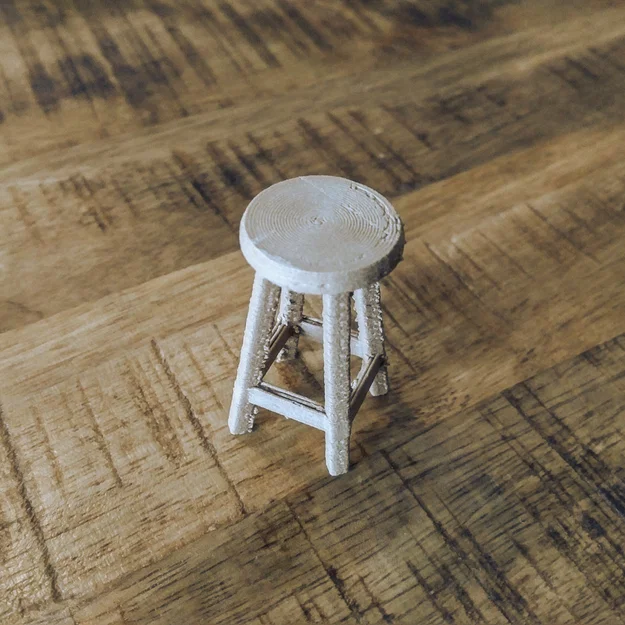 Mô hình ghế đẩu mini (Stool Miniatures) - Image 3