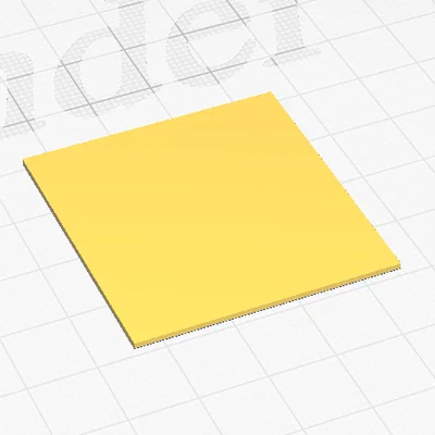 Tấm đế phẳng 3D (Plate) - Mô hình cơ bản đa năng cho mọi nhu cầu