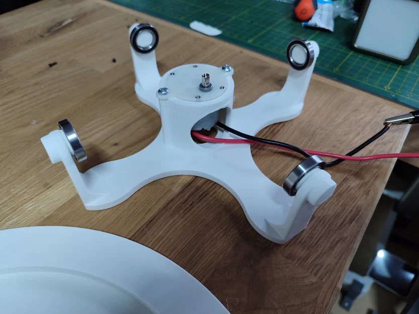Bàn xoay 360° chụp ảnh/scan 3D, quay tay hoặc điện kèm phông nền - Image 3