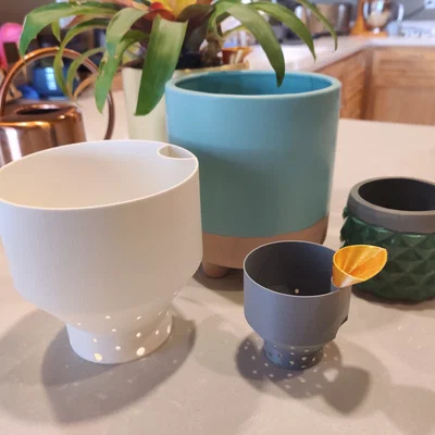 Insert chậu tự tưới có thể scale kèm funnel tùy chọn