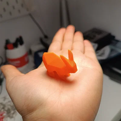 Mô hình chú thỏ Poly Rabbit 3D nhỏ gọn, dễ in