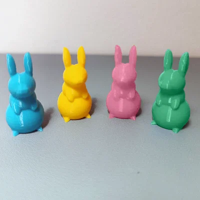 Mô hình 3D chú thỏ dễ thương (Another Army of Bunnies V2)
