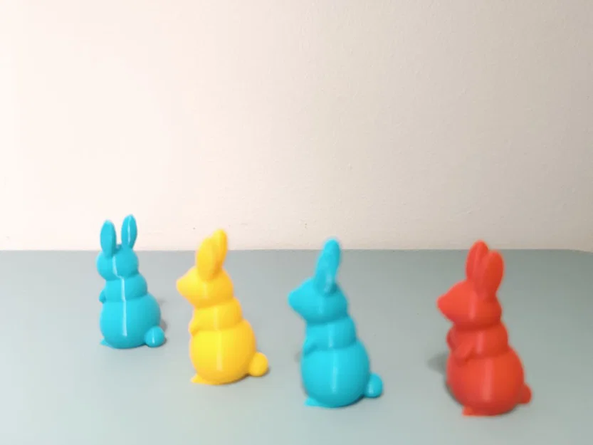 Mô hình 3D chú thỏ dễ thương (Another Army of Bunnies V2) - Image 4