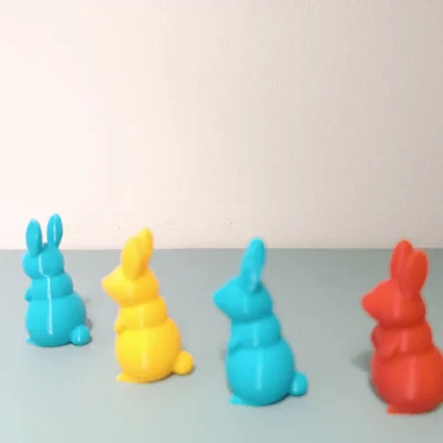 Mô hình 3D chú thỏ dễ thương (Another Army of Bunnies V2)