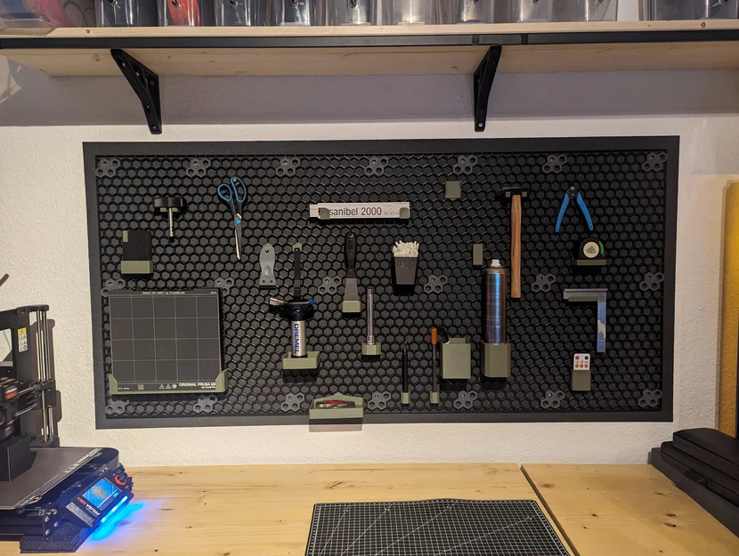Bộ sưu tập phụ kiện HSW (Honeycomb Storage Wall) thiết kế xoay góc thông minh - Image 1