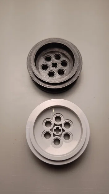 Mâm xe Lego Technic 43,2 x 18 mm (File in 3D thay thế) - Image 2