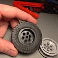 Mâm xe Lego Technic 43,2 x 18 mm (File in 3D thay thế) - Thumbnail 5