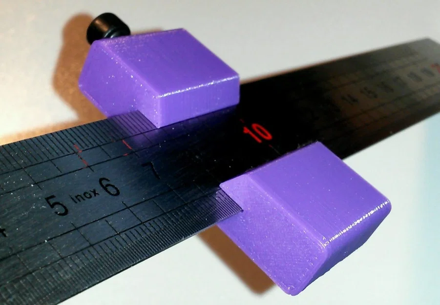Bộ cữ chặn thước thép (Ruler stop) hỗ trợ đo đạc chính xác - Image 1