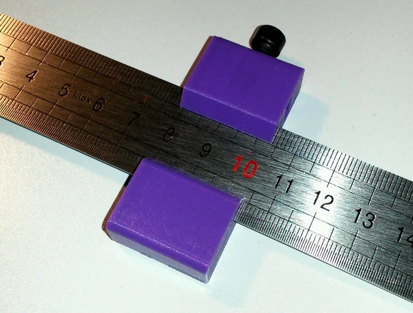 Bộ cữ chặn thước thép (Ruler stop) hỗ trợ đo đạc chính xác - Image 3