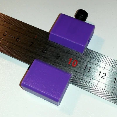 Bộ cữ chặn thước thép (Ruler stop) hỗ trợ đo đạc chính xác