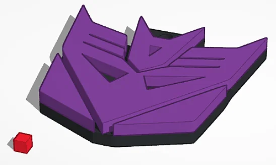 Móc khóa Decepticons Transformers (Keychain Decepticons) - Image 1