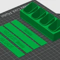 Giá treo tường magazine Glock double stack (bản 4 magazine) - Thumbnail 1