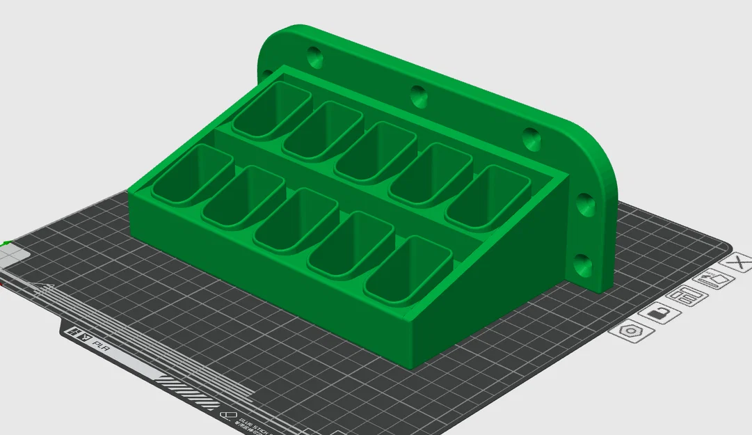Giá Treo Tường Magazine Glock Double Stack (Bản 10 Magazine) - Image 5