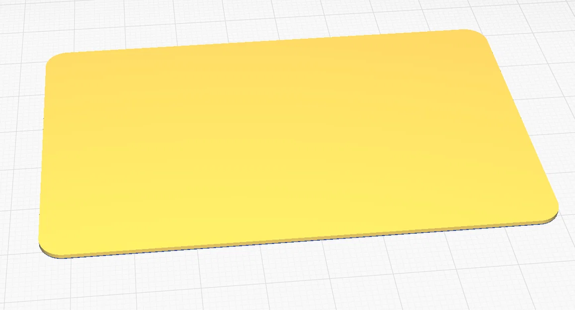 Mô hình thẻ nhựa (Credit Card) kích thước tiêu chuẩn in 3D - Image 1