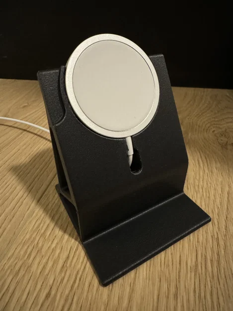 Đế Sạc Không Dây MagSafe Đơn Giản Cho iPhone 15 Pro - File In 3D - Image 3