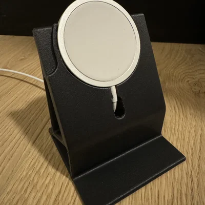 Đế Sạc Không Dây MagSafe Đơn Giản Cho iPhone 15 Pro - File In 3D