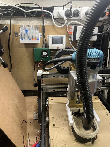 Giá treo mũi phay CNC 21 vị trí gắn tường - Thiết kế in 3D gọn gàng - Image 2