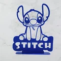 Mô hình trang trí bàn làm việc hình Stitch 2D cực dễ thương - Thumbnail 1
