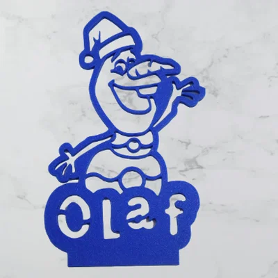 Mô hình trang trí Olaf Frozen siêu dễ thương cho bàn học