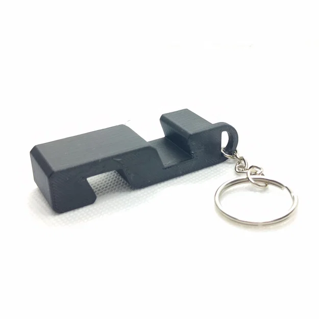 Móc khóa kiêm giá đỡ điện thoại 3D tiện lợi, dễ in - Image 1