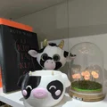 Mẫu in 3D chậu cây hình chú bò đáng yêu (Cow Plant Pot) - Thumbnail 1