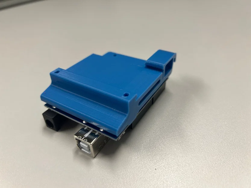 Ngàm gắn DIN Rail cho Arduino Uno / CNC Shield - Image 3