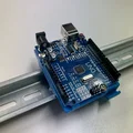 Ngàm gắn DIN Rail cho Arduino Uno / CNC Shield - Thumbnail 4